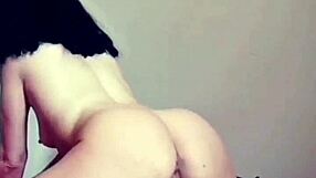 watch him blow his load on her wet latina pussy!