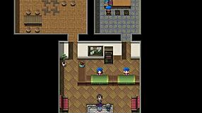 My sister gives a blowjob under the counter at work