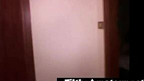 Mature Italian housewife enjoys double penetration in her ass