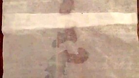 slo-mo jerking leads to a big cumshot on cock