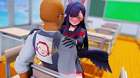 brutal 3D hentai sex i anime justice-verden