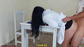 Nurse Jennyfer fixes erection issues during a steamy hospital exam.