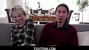 TightFam Hosts Thanksgiving Dinner with Step Sis Ava Sinclaire's Wild Side