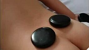 Relaxing massage session with Cho Vo