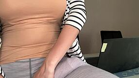 Stepmother Made A Huge Cum When She Was Caught By Her Stepson