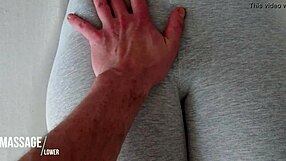 yoga pants - touch her teen body