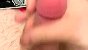 I quick jack off and cumshot before bed, oops