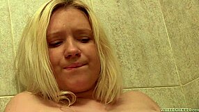 Jessica Lion's Shower Play Time With Blowjob And Cum!