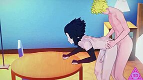 Naruto And Sasuke Have Wild Sex With Blowjobs And Cumshots!