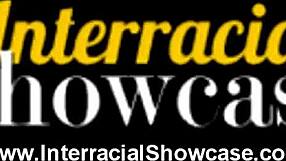 White babe gets interracial blowjob and handjob