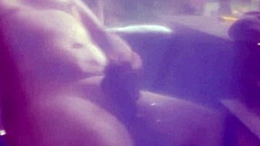 Check out this chubby gay guy in panties masturbating