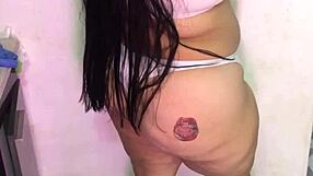 Stepmother dominates stepson in family setting