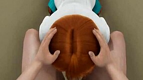 i watched ochako from boku no hero get fucked and licked in the metro until orgasm