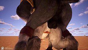 I can't believe how wild this furry hentai gets with intense anal action and raw sex scenes.