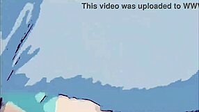 Animación gay reventando la boca del pasivo putita con su polla grande y gorda