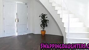 Teen 18+ Rides Stepdad's Cock for Hot Cumshot After Oral