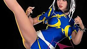 chun li real doll in anime hentai style
