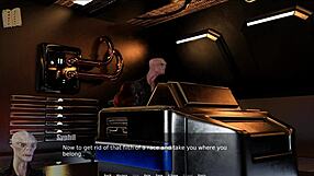 Through spacetime 47, I explore bent over doggystyle with big cock in game.