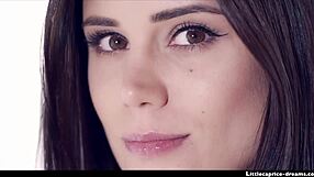 apolonia and little caprice explore their first lesbian touch