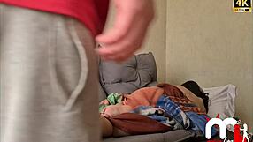 Hey, why does this cute novinha hide her face but still craves my brother's cock?