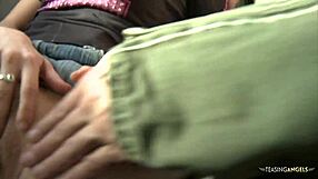 yo, this blonde sweetie gets her wet pussy smashed in the bathroom!