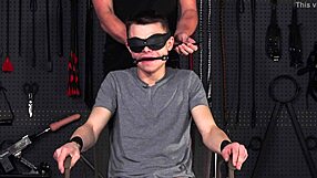 Twink austin young dominated in hardcore bdsm dungeon with electro shocks