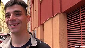 amateur gay for pay with czech hunter 530. sucking cock and rough anal with spanking.