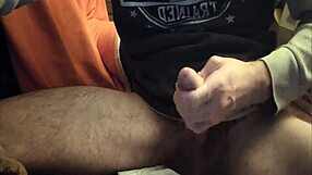 Cum shower from a big cock