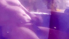 Check out this chubby gay guy in panties masturbating