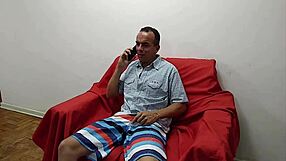 Petter Dog Fucks Sheila On Sofa, She Loves It And Cums Hard!