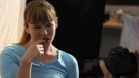 Classy babe gets fucked doggystyle from behind