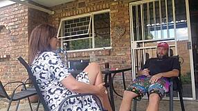 Mutual Masturbation with Neighbor's Wife Ends in Outdoor Creampie