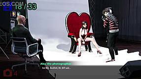Monica’s photoshoot for the fashion business – uncensored and erotic