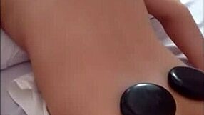 Relaxing massage session with Cho Vo