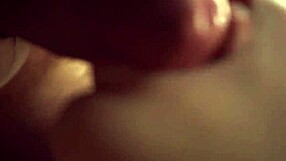 she caressed my bridle and balls with her tongue for which she received a creampie