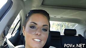 Teen couple's erected pecker penetrates hairless twat