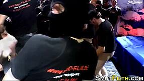 german bukkake bombed in group scene