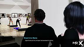 fashion business touching sexy ass in hall