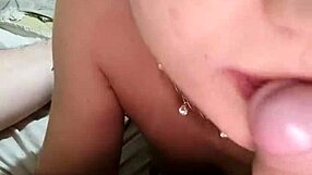 she gives a yummy blowjob after class in the classroom