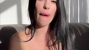 Preparing my pussy for a big toy, dirty talking while fingering myself