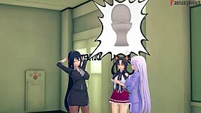 Akeno surprises you with hs dxd ntr madness full movie fantasy