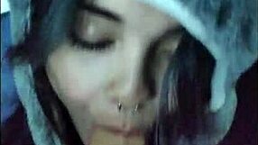 In White Wolf, She Spots Me and Wants to Suck the Young Submissive White Moon Deep