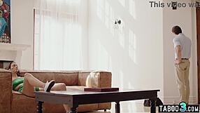 I watched the AC repairman trick naive Bella Rolland into bed.