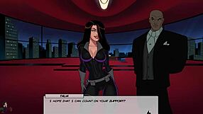 Livewire gets unlimited pleasure in this DC ComicsXXX parody