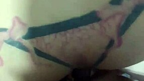 Safada gives blowjob to her husband and interracial guy, gets facial cumshot