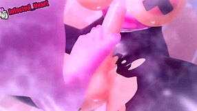 Amy Fucks Futa Rouge in Wild Cartoon Action