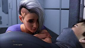 Horny Cyberpunk Blonde Rides Best Friend's Face With Anal Fingering In Gaming Session