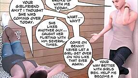 Busty mature cheats in 3d comic