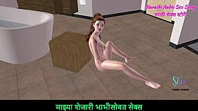 Intense Marathi Audio Story: Teen Girl Masturbates with Carrot in 3D