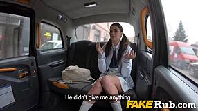 19yo Student Pays Taxi With Pussy